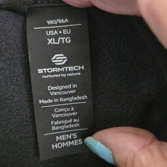 Stormtech Performance Men's Mistral Fleece Jacket Black 2022 Size XL - Picture 9 of 12